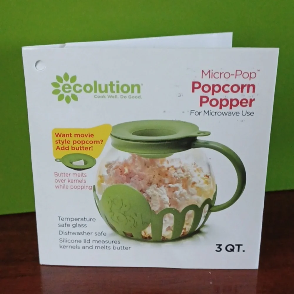 Ecolution 3 Qt. Micro-pop Popcorn Popper